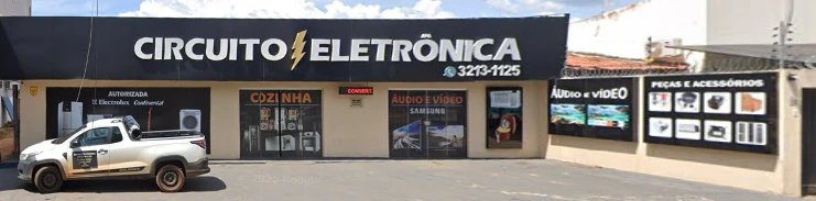 Fachada da loja da Circuito Eletrônica em Palmas–TO